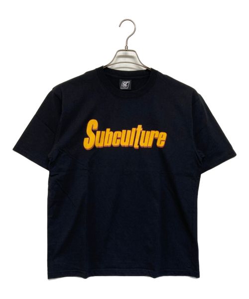 Subculture（サブカルチャー）Subculture (サブカルチャー) ロゴTシャツ ブラック サイズ:SIZE 2の古着・服飾アイテム