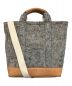 HENDER SCHEME (エンダースキーマ) Recycle felt bag small グレー：14000円