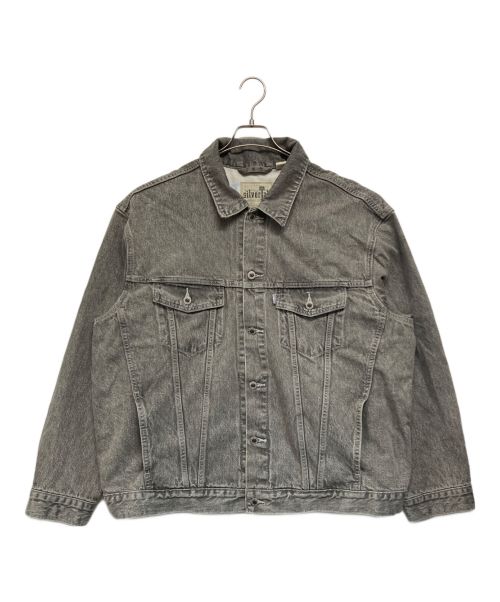 LEVI'S（リーバイス）LEVI'S (リーバイス) SILVERTAB TRUCKER JACKET グレー サイズ:SIZE XLの古着・服飾アイテム