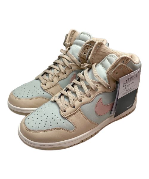 NIKE（ナイキ）NIKE (ナイキ) WMNS DUNK HIGH ピンク×ブルー×ベージュ サイズ:SIZE 26 未使用品の古着・服飾アイテム