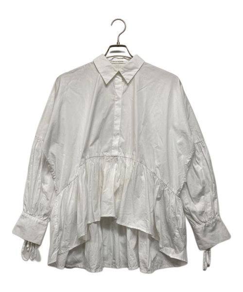 CECILIE BAHNSEN（セシリーバンセン）Cecilie Bahnsen (セシリーバンセン) ANDREA SHIRT ホワイト サイズ:SIZE UK6の古着・服飾アイテム