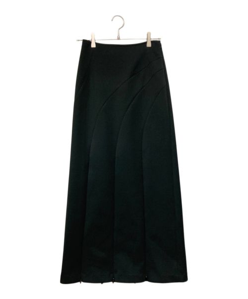 FRANGANT（フランゴン）FRANGANT (フランゴン) classic slit skirt ブラック サイズ:SIZE 36の古着・服飾アイテム