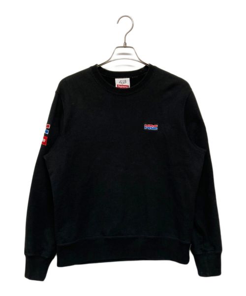 SUPREME（シュプリーム）SUPREME (シュプリーム) HONDA (ホンダ) Honda Fox Racing Crewneck ブラック サイズ:SIZE Sの古着・服飾アイテム