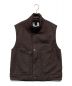 MHL（エムエイチエル）の古着「SOFT COTTON DRILL VEST」｜ブラウン