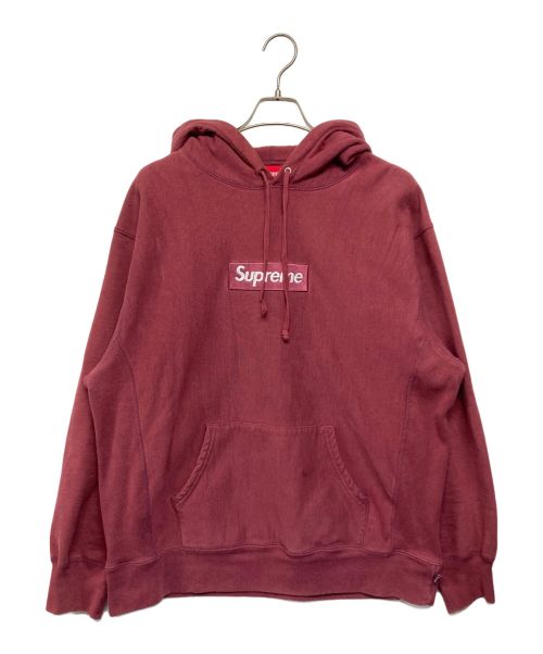 SUPREME（シュプリーム）SUPREME (シュプリーム) Box Logo Hooded Sweatshirt プラム サイズ:SIZE Lの古着・服飾アイテム