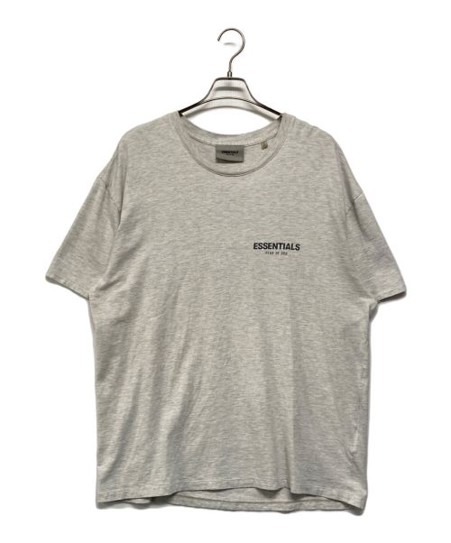 ESSENTIALS（エッセンシャルズ）ESSENTIALS (エッセンシャルズ) リフレクターロゴ半袖Tシャツ グレー サイズ:SIZE Lの古着・服飾アイテム