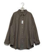 INTIMITEアンティミテ）の古着「Anastasia Shirt Jacket」｜グレー