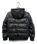 BURBERRY BLACK LABEL (バーバリーブラックレーベル) リバーシブルダウンジャケット ブラック サイズ:SIZE M：15000円