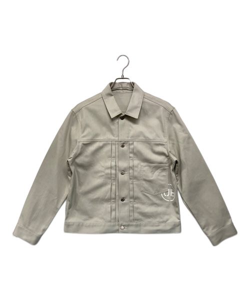 uniform experiment（ユニフォームエクスペリメント）uniform experiment (ユニフォームエクスペリメント) TRUCKER JACKET ベージュ サイズ:SIZE　2の古着・服飾アイテム