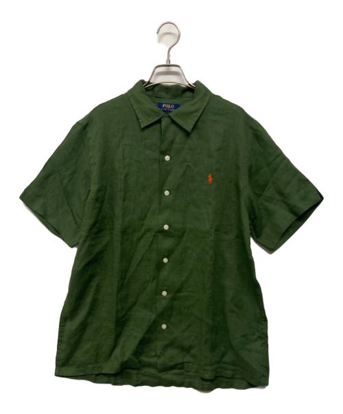 POLO RALPH LAUREN（ポロ・ラルフローレン）POLO RALPH LAUREN (ポロ・ラルフローレン) 半袖シャツ グリーン サイズ:SIZE M 未使用品の古着・服飾アイテム