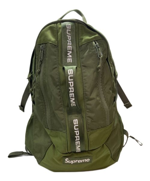 SUPREME（シュプリーム）SUPREME (シュプリーム) Backpack グリーンの古着・服飾アイテム