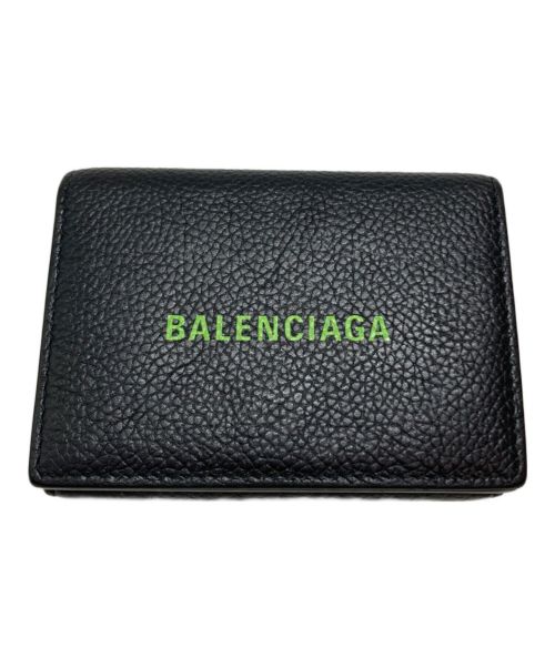 BALENCIAGA（バレンシアガ）BALENCIAGA (バレンシアガ) CASH MINI WALLET ブラックの古着・服飾アイテム