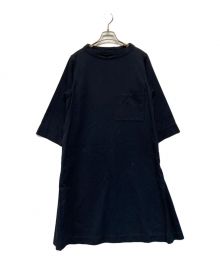 MHL（エムエイチエル）の古着「COTTON WOOL TWILL ワンピ」｜ネイビー