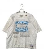 Maison MIHARA YASUHIROメゾン ミハラ ヤスヒロ）の古着「ディストレストTシャツ」｜ホワイト