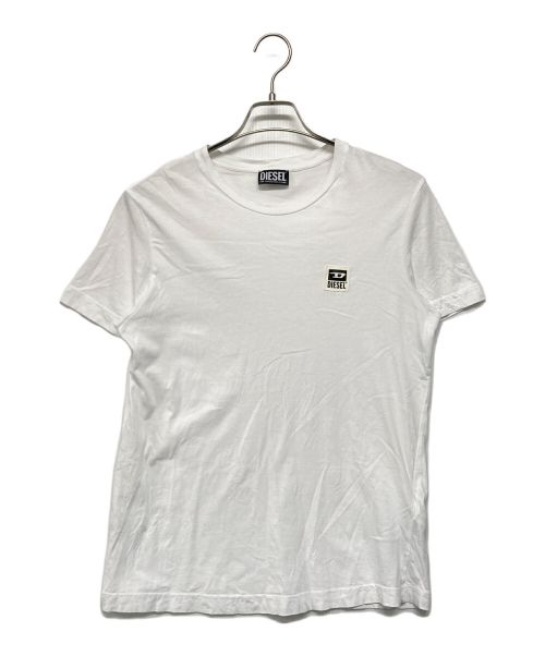 DIESEL（ディーゼル）DIESEL (ディーゼル) ロゴtシャツ ホワイト サイズ:SIZE Sの古着・服飾アイテム