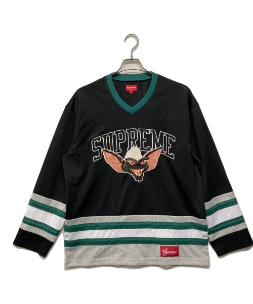 SUPREME（シュプリーム）SUPREME (シュプリーム) gremlins Hockey Jersey /L ブラック サイズ:SIZE Mの古着・服飾アイテム