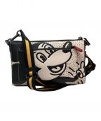 COACH×DISNEY×Keith Haringコーチ×ディズニー×キースヘリング）の古着「ショルダーバッグ」｜ブラック