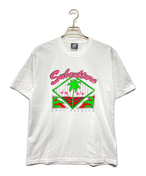 Subculture（サブカルチャー）Subculture (サブカルチャー) プリントTシャツ ホワイト サイズ:SIZE 2の古着・服飾アイテム