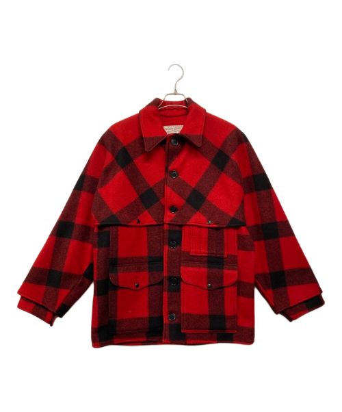 FILSON（フィルソン）FILSON (フィルソン) ダブルマッキーノ クルーザー ジャケット レッド サイズ:SIZE 42の古着・服飾アイテム