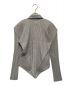 ISSEY MIYAKE (イッセイミヤケ) プリーツシャツ グレー サイズ:SIZE M：15000円