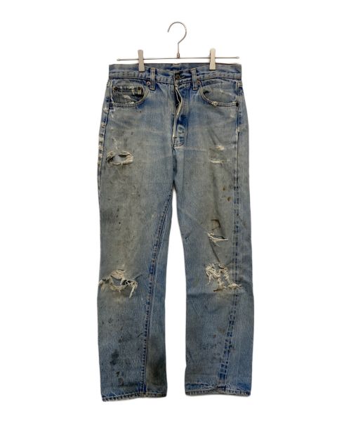 LEVI'S（リーバイス）LEVI'S (リーバイス) 66後期501ヴィンテージデニムパンツ インディゴ サイズ:実寸W：約75cm/L：約73cmの古着・服飾アイテム