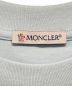 中古・古着 MONCLER (モンクレール) Logo-embroidered T-shirt ブルー サイズ:SIZE XS：27000円