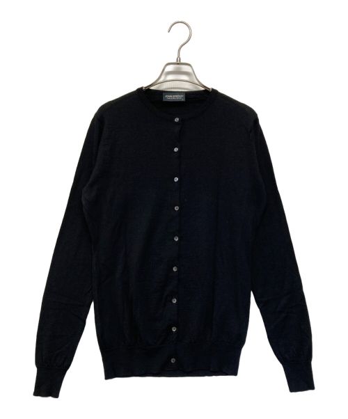 JOHN SMEDLEY（ジョンスメドレー）JOHN SMEDLEY (ジョンスメドレー) ニットカーディガン ブラック サイズ:Lの古着・服飾アイテム