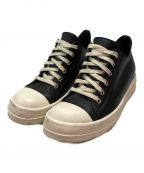 RICK OWENSリックオウエンス）の古着「LPO LOW SNEAKERS」｜ブラック