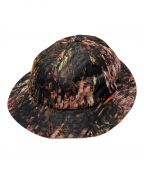 TIGHTBOOTH PRODUCTIONタイトブースプロダクション）の古着「FLOWER CAMO MESH HAT」｜ブラウン