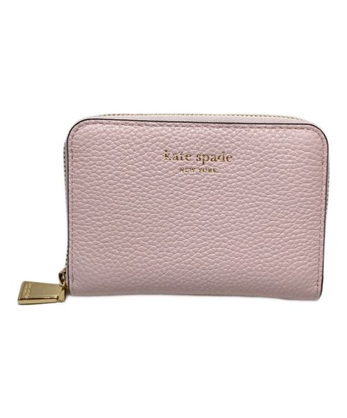 Kate Spade（ケイトスペード）Kate Spade (ケイトスペード) アバ アコーディオン ウォレット ピンクの古着・服飾アイテム