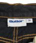 中古・古着 butter (バター) SINGER DENIM SHORTS ブラック サイズ:SIZE 30inch：7000円