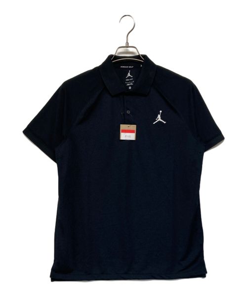 JORDAN GOLF（ジョーダンゴルフ）JORDAN GOLF (ジョーダンゴルフ) ポロシャツ ブラック サイズ:SIZE L 未使用品の古着・服飾アイテム