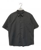 SOPHNET.ソフネット）の古着「S/S BAGGY REGULAR COLLAR SHIRT」｜グレー