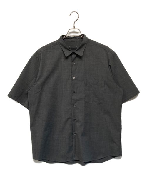 SOPHNET.（ソフネット）SOPHNET. (ソフネット) S/S BAGGY REGULAR COLLAR SHIRT グレー サイズ:SIZE Mの古着・服飾アイテム