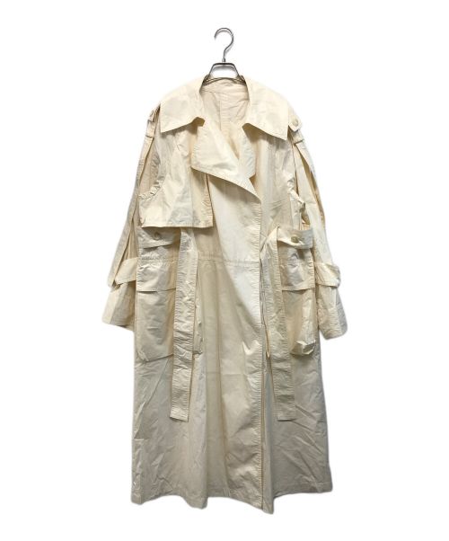 MAISON SPECIAL（メゾンスペシャル）MAISON SPECIAL (メゾンスペシャル) Multi Fabric Over Size Trench アイボリー サイズ:SIZE Freeの古着・服飾アイテム