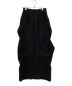 ENFOLD (エンフォルド) BUMPY-STRAIGHT SKIRT ブラック サイズ:SIZE 36：24000円