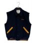 DAIRIKU（ダイリク）の古着「Andrew Stadium Vest」｜ネイビー