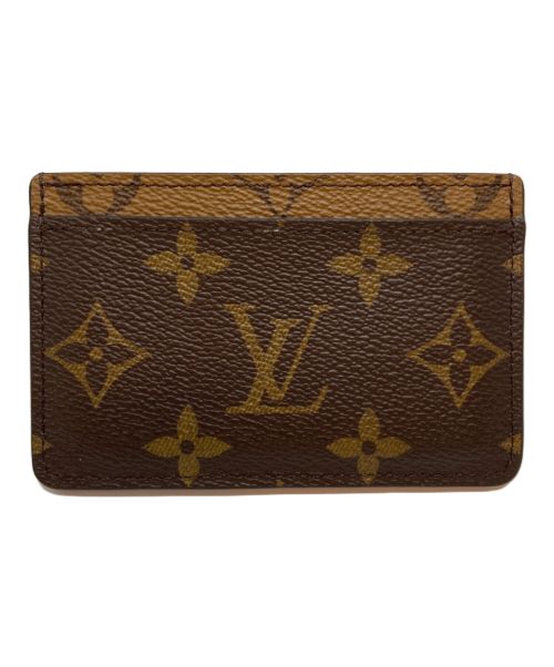 LOUIS VUITTON（ルイ ヴィトン）LOUIS VUITTON (ルイ ヴィトン) カードケース ブラウンの古着・服飾アイテム