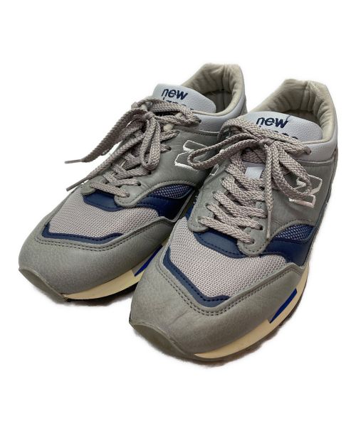 NEW BALANCE（ニューバランス）NEW BALANCE (ニューバランス) ローカットスニーカー グレー×ネイビー サイズ:SIZE 8 1/2の古着・服飾アイテム