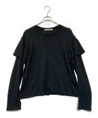 NVRFRGTネヴァーフォーゲット）の古着「LONG SLEEVE MESH TEE」｜ブラック