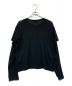 NVRFRGT (ネヴァーフォーゲット) LONG SLEEVE MESH TEE ブラック サイズ:SIZE 2：7000円