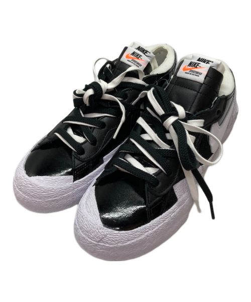 NIKE（ナイキ）NIKE (ナイキ) sacai (サカイ) Blazer Black Patent Leather ブラック サイズ:SIZE US8.5 未使用品の古着・服飾アイテム