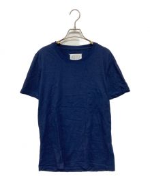 Maison Margiela 10（メゾンマルジェラ 10）の古着「インディゴ染めパックTシャツ」｜ネイビー