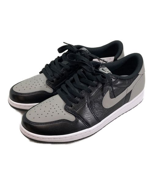 NIKE（ナイキ）NIKE (ナイキ) AIR JORDAN 1 RETRO LOW OG ブラック×グレー サイズ:26.5cmの古着・服飾アイテム