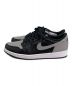 NIKE (ナイキ) AIR JORDAN 1 RETRO LOW OG ブラック×グレー サイズ:26.5cm：15000円