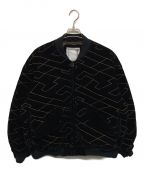 TIGHTBOOTH PRODUCTIONタイトブースプロダクション）の古着「T QUILT VELVETEEN JKT」｜ブラック