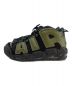 NIKE (ナイキ) AIR MORE UPTEMPO ブラック×カーキ サイズ:27.5cm：11000円