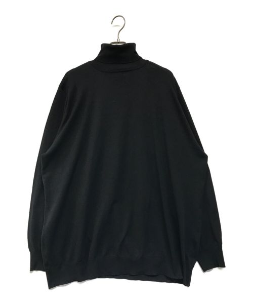 teatora（テアトラ）teatora (テアトラ) CARTRIDDGE KNIT TURTLE ブラック サイズ:SIZE Lの古着・服飾アイテム