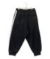 Y-3 (ワイスリー) adidas (アディダス) 3-Stripes Selvedge Matte TracK Pants ブラック サイズ:SIZE M：14000円