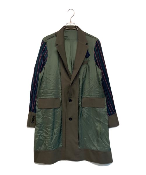 sacai（サカイ）sacai (サカイ) Suiting Coat オリーブ サイズ:SIZE 2の古着・服飾アイテム